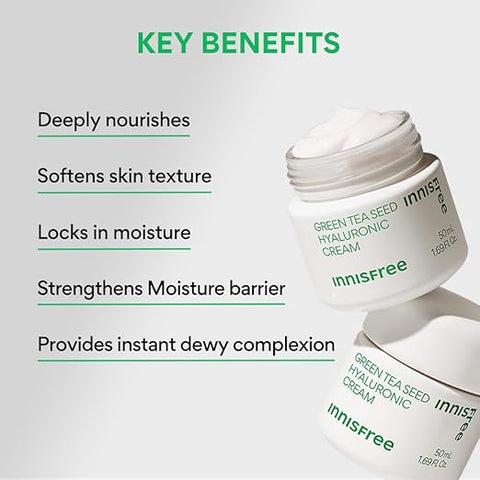 Innisfree Green Tea Seed Hyaluronic Cream 50Ml