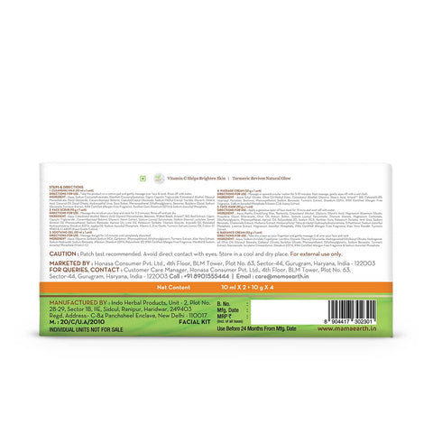 Mamaearth Vitamin C Facial Kit