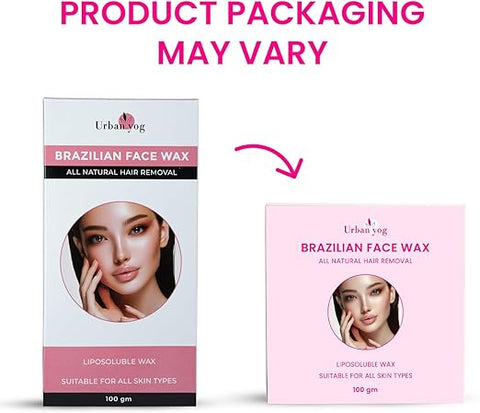 Urban Yog Brazilian Face Wax 100 gm