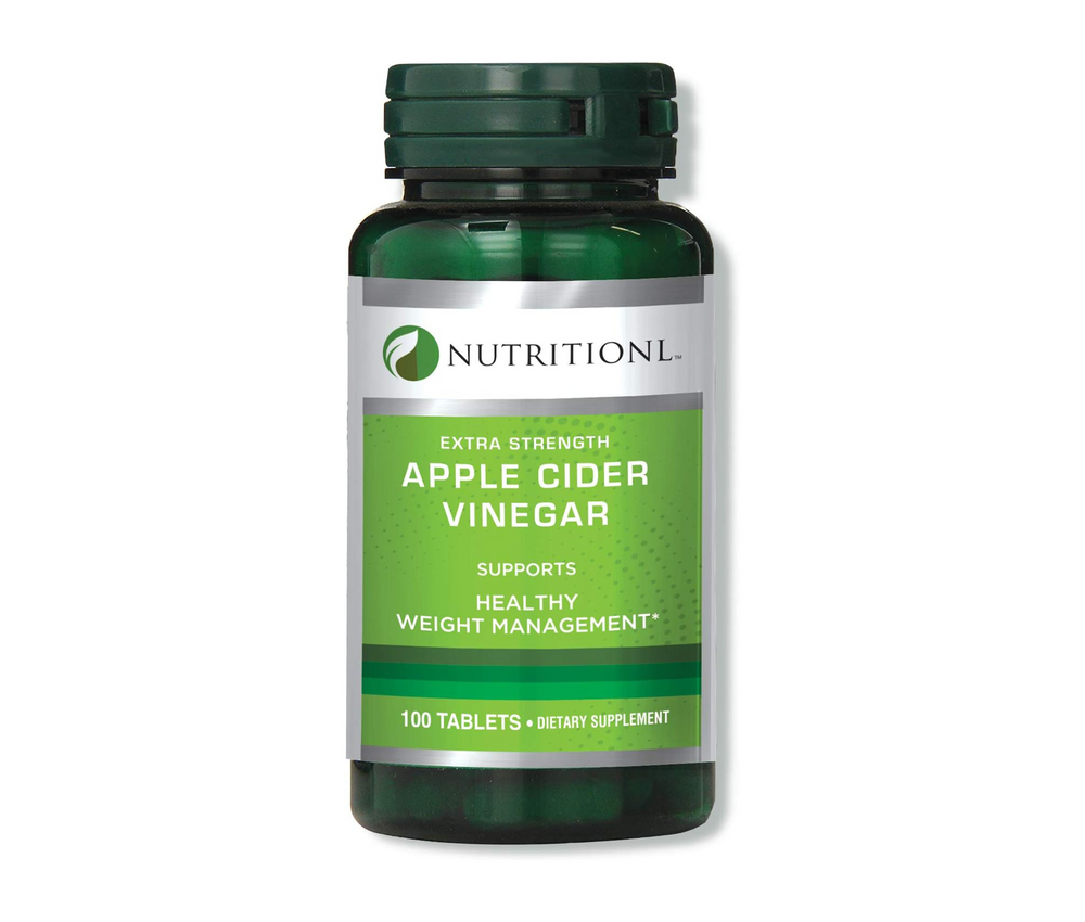 Nutritionl Apple Cider Vinegar Extra Strength 100 Tablets