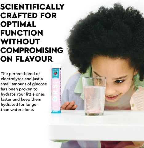 O.R.S Kids Hydration Tablets Strawberry 24