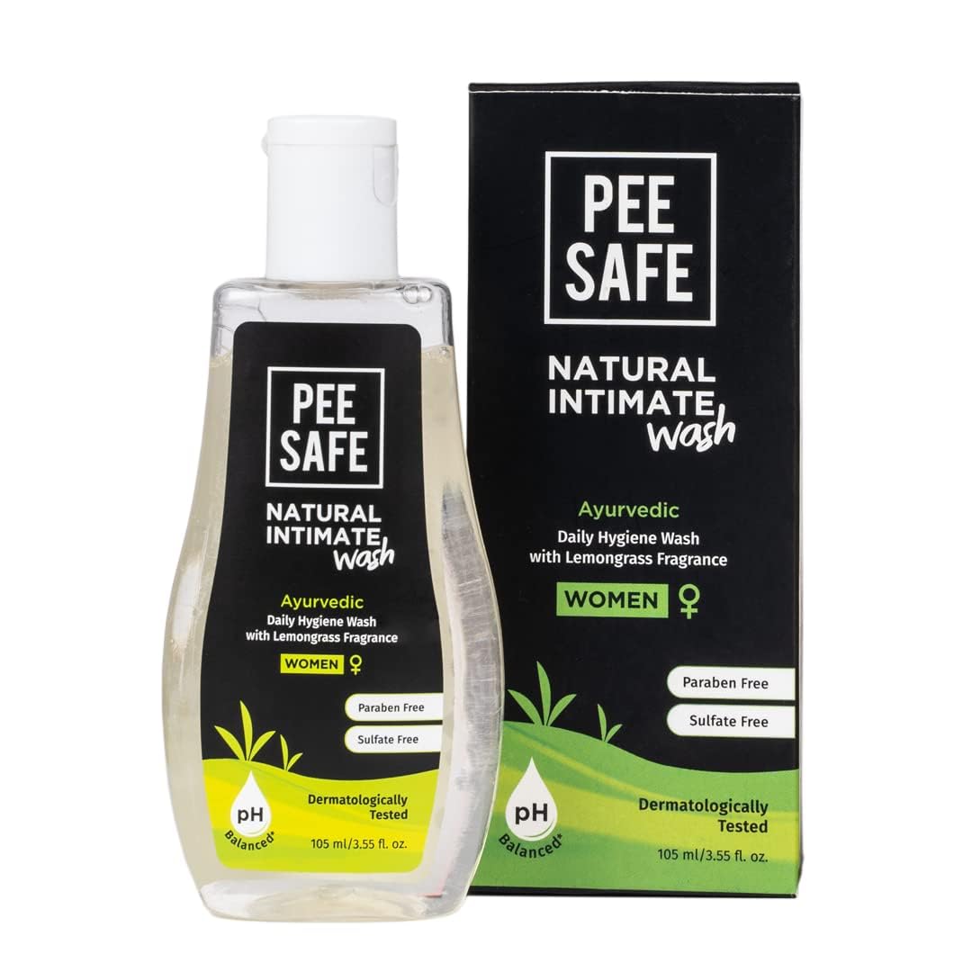 PEE SAFE Natural Intimate Wash For Women (105 ML)