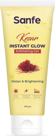 Sanfe Kesar Instant Glow Exfoliating Gel 100g