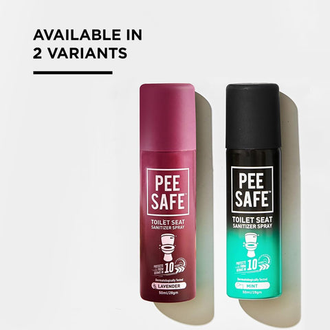 PEE SAFE Toilet Seat Sanitizer Spray Mint 75ml/42gm