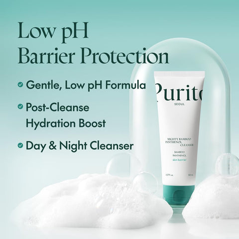 Purito Seoul Mighty Bamboo Panthenol Cleanser 150Ml