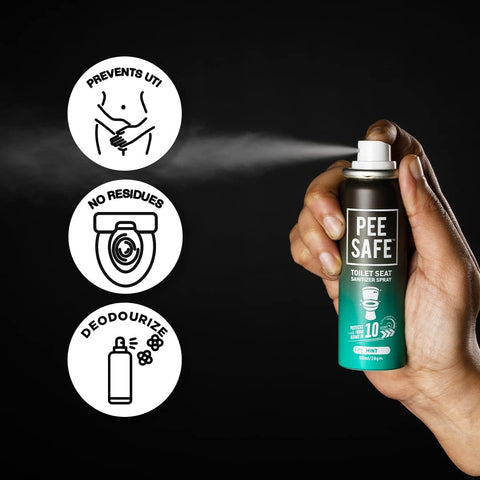 PEE SAFE Toilet Seat Sanitizer Spray Mint 75ml/42gm