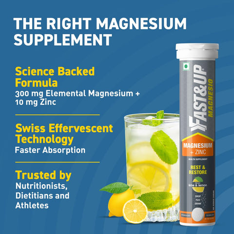 Fast & Up Magnesium- Lime and Lemon