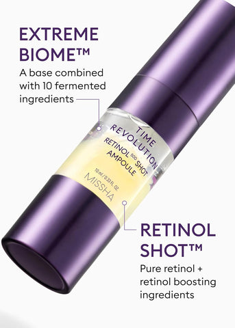 Missha Time Revolution Retinol 500 Shot Amp 10ML
