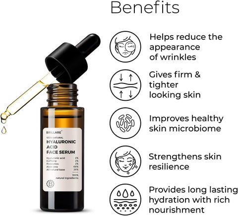 Brillaire Hyaluronic Acid Face Serum 30Ml