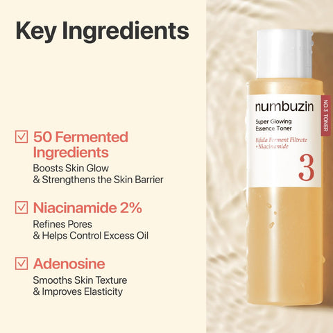 Numbuzin Super Glowing Essence Toner