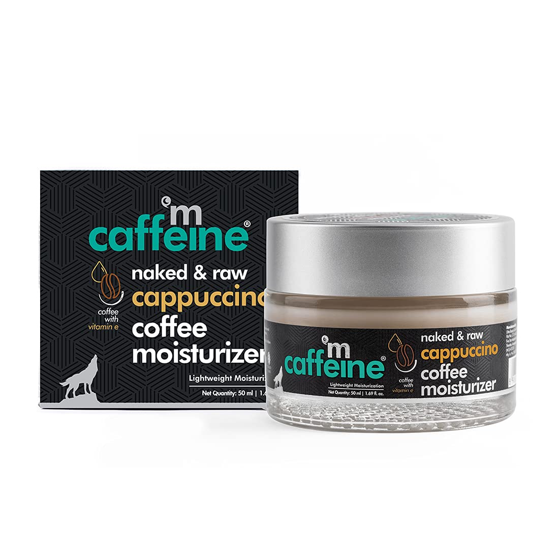 mCaffeine Naked & Raw Cappuccino Coffee Face Moisturizer