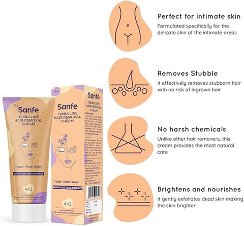 Sanfe Hair Removal Gel 100ml