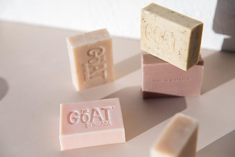 The Goat Skincare Original Soap Bar With Coconut 100g, Light Brown