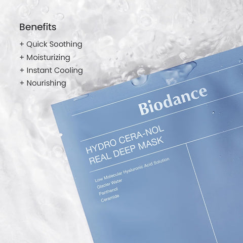 Biodance Hydro Cera-nol Real Deep Mask 1Box (34g*4ea)_KR