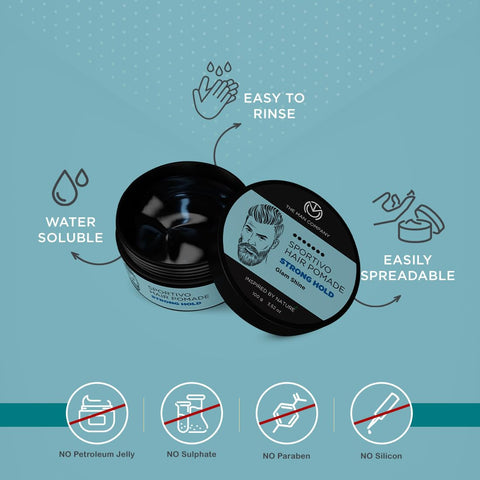 The Man Company Sportivo Hair Styling Pomade Hair Wax (100 g)