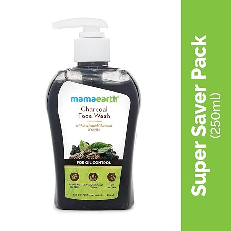 Mamaearth-Charcoal Face Wash 250 Ml