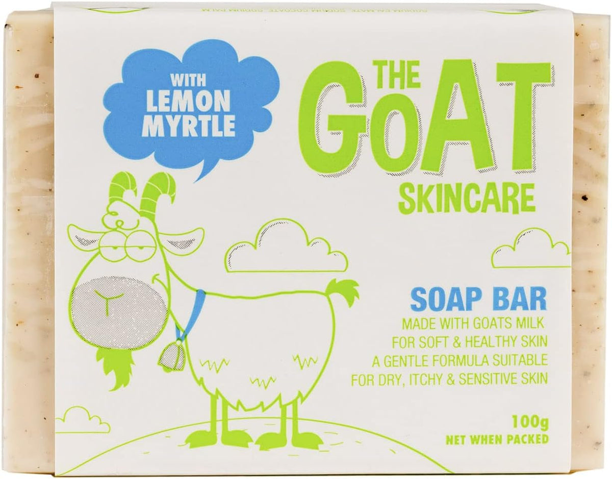 The Goat Skincare Soap Bar With Lemon Myrtle 100g