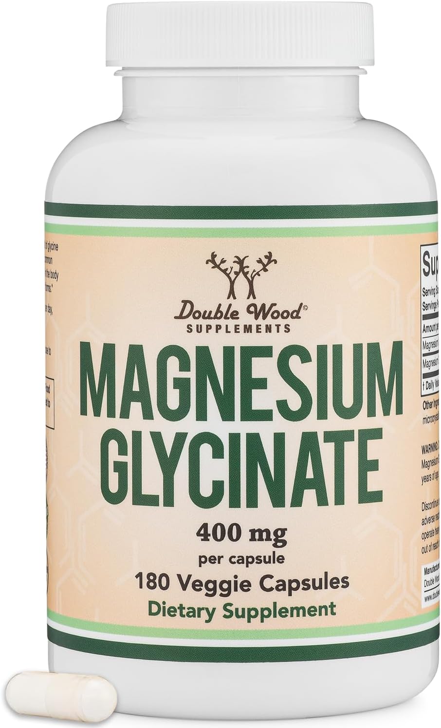 Doublewood Magnesium Glycinate Capsules 180