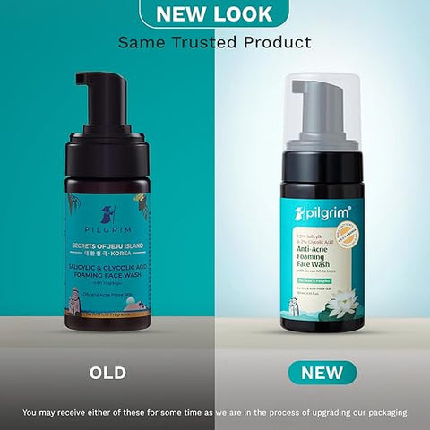 PILGRIM Salicylic & Glycolic Acid Foaming Face Wash 120 ML