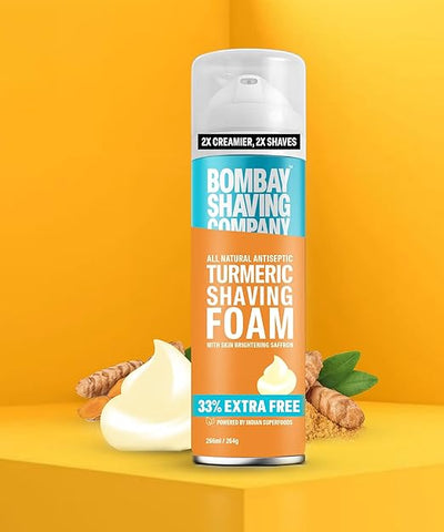 Bombay Shaving Company Turmeric Shaving Foam 264g