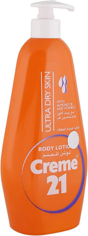 كريم 21 لوشن للجسم للبشرة شديدة الجفاف - 600 مل