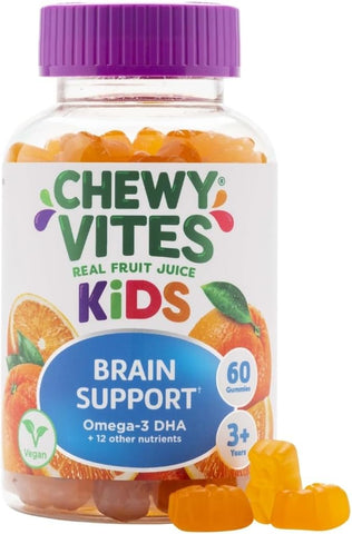 Chewy Vites Kids Brain Support Gummies 60's