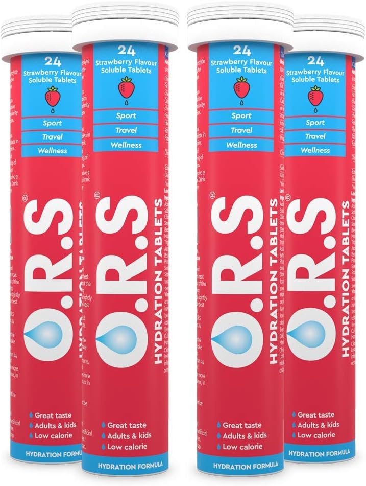O.R.S Hydration Tablets Natural Lemon Flavour 96 Tablets