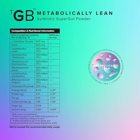 The Good Bug Metabolically lean Sachet 11:11