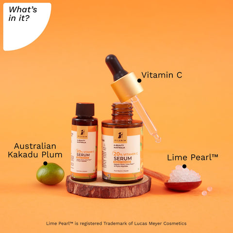 Pilgrim Australian 20% Vitamin C Serum-for glowing skin