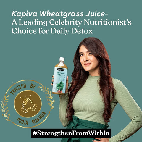 KAPIVA Wheat Grass Juice + Tulsi Ark Drop