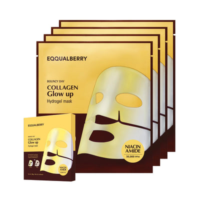Equalberry Collagen Glow Up Hydrogel Mask 30G | 4Sheets