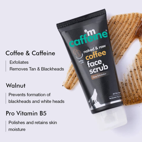 mCaffeine Exfoliating Coffee Body & Face Scrub