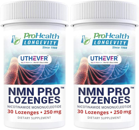 معينات ProHealth Longevity NMN Pro - 30 قيراط. 250 ملجم (2 عبوة)