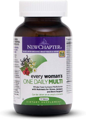 New Chapter Every woman's 72 Vegetarian Tablets (Dietary Supplement) (Green)