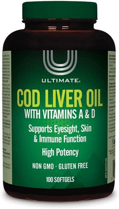 Ultimate COD Liver oil 100 softgels