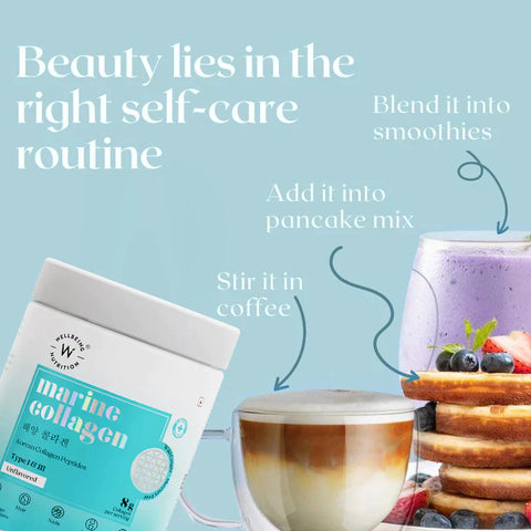 Wellbeing Marine Collagen and Skin Fuel Combo Pack