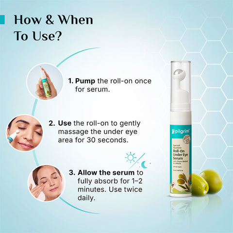 سيروم بيلجريم سكوالين رول أون تحت العين 15 مل