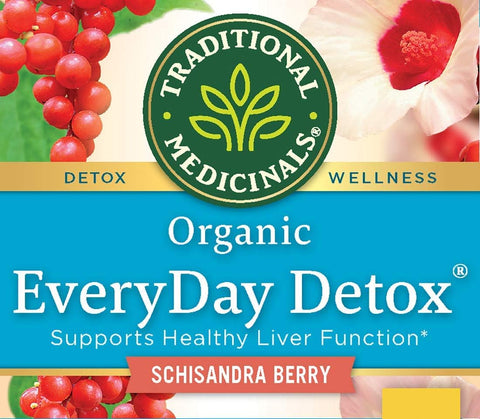 Traditional Medicinals, Detox Teas, Everyday Detox, 16 Wrapped Tea Bags.85 Oz (24 G)