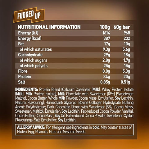 Grenade Protein Bar 12x60g Fudge Up (6/case)