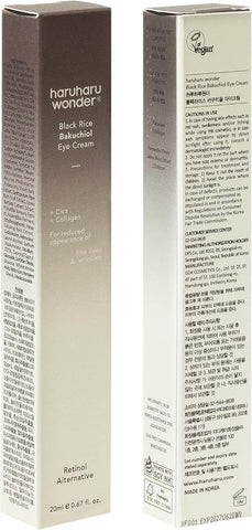 Haruharu Wonder Black Rice Bakuchiol Eye Cream 20Ml