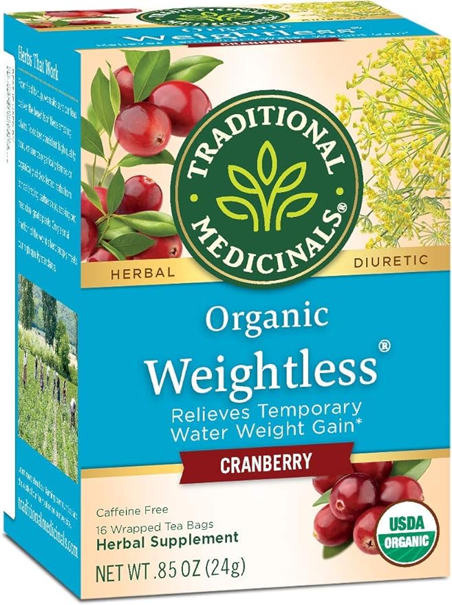 Traditional Meds Weightless Cranberry 16 Tea 24g