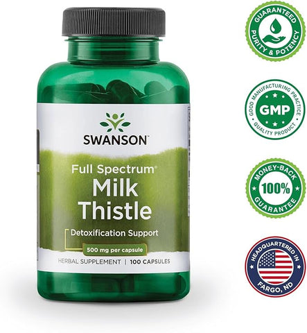 Swanson, Milk Thistle, 120 Capsules