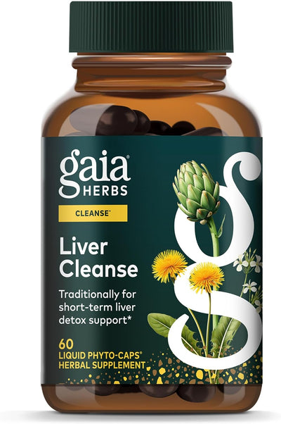 GAIA HERBS LIVER CLEANSE CAPS 60'S