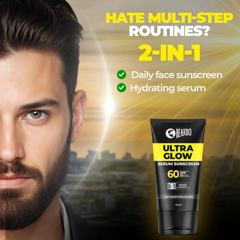 Beardo Ultra Glow Serum Sunscreen 50g