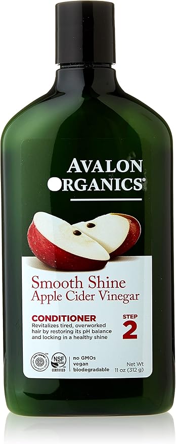 Avalon Smooth Shine Apple Cider Vinegar Conditioner, 11 Oz