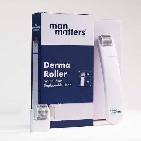 Man Matters Derma Roller With Replaceable Head