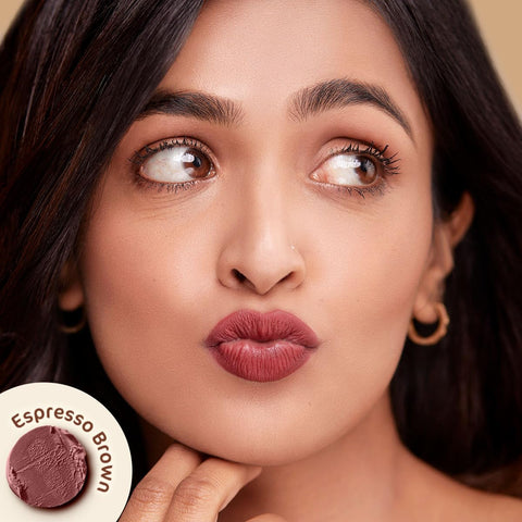 أحمر الشفاه Mamaearth-Moisture Matte Longstay / 09 Espresso Brown,2 G