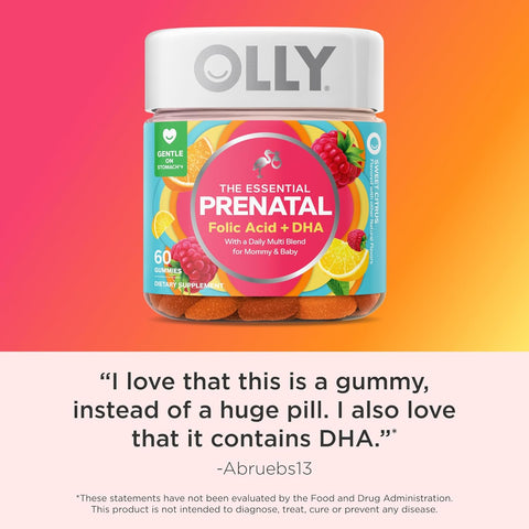OLLY PRENATAL MULTIVITAMIN GUMMY 60