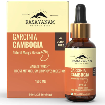 Rasayanam Garcinia Cambogia Natural Mango Flavour 1500mg 50ML