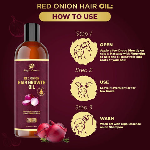 Vedapure regal essense Red Onion Hair Growth oil 200 ml